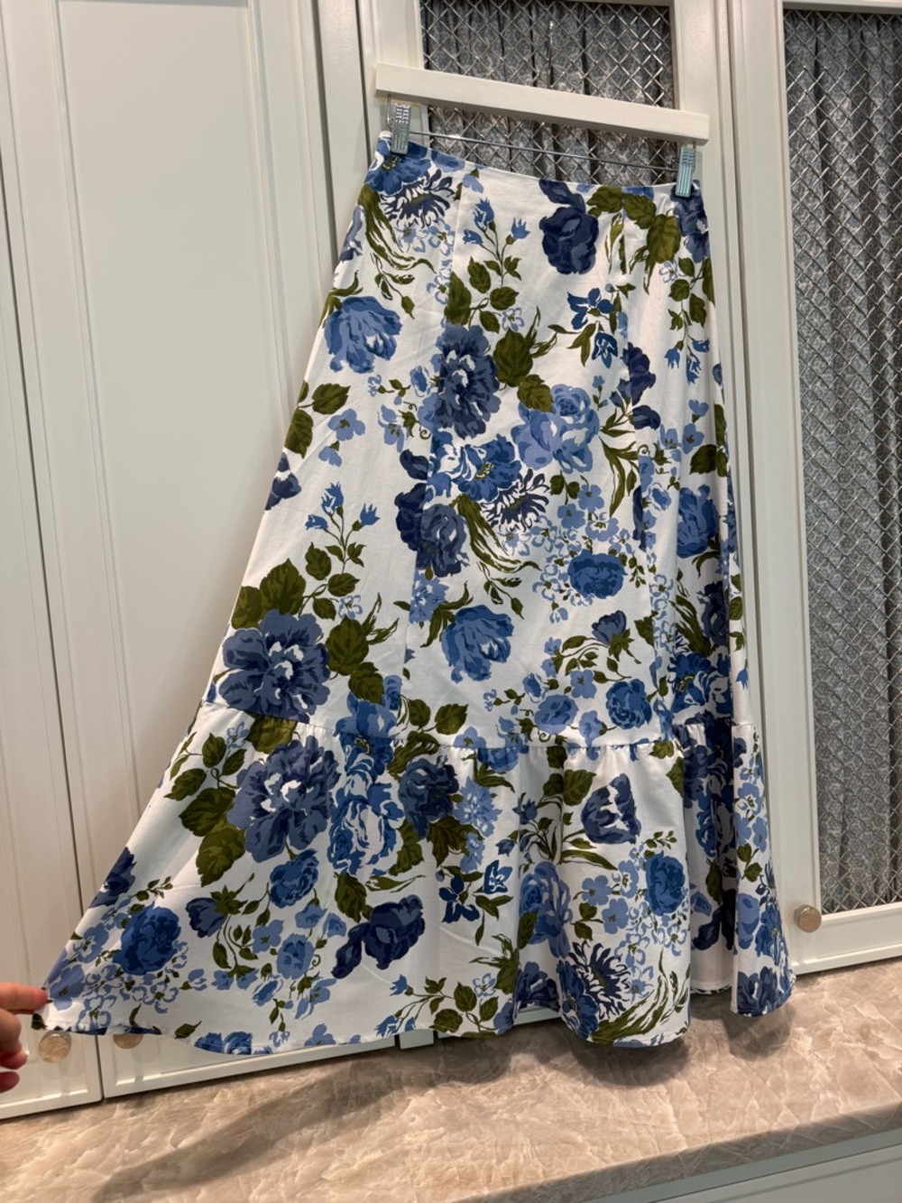NWT Reformation Sunnie Lucca Two Piece Crop Top Midi Skirt Ruffle Women's Size 6 - Picture 12 of 16